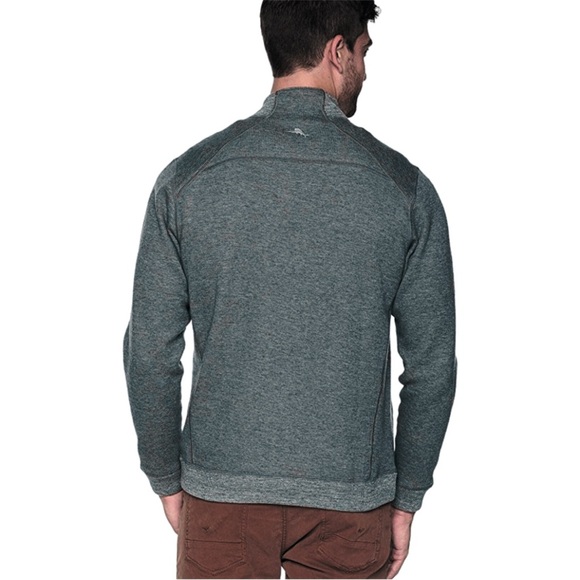 Tommy Bahama | Reversible Pullover | Flipsider | Half Zip | Gray | Large - Picture 3 of 15